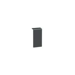 Jonction Pour Plinthe SL20080 Graphite Noir HAGER SL2008079011