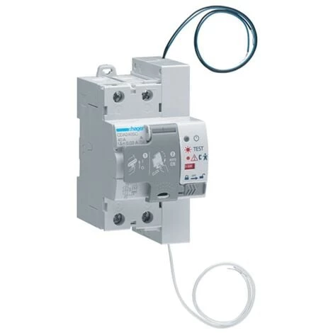Hager Interrupteur Différentiel à Réarmement Automatique 40A 2P CDA240SC 1 Hager Interrupteur Différentiel à Réarmement Automatique 40A 2P CDA240SC