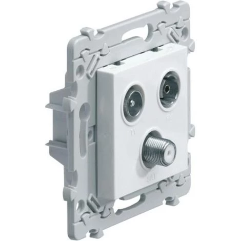 HAGER Essensya Prise RJ45 Catégorie 6 FTP Pour Grade 2 Blanc - Blanc 4 HAGER Essensya Prise RJ45 Catégorie 6 FTP Pour Grade 2 Blanc - Blanc – Image 4