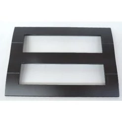 Plaque 16 Modules Noir Systo HAGER WS416N