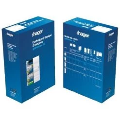 HAGER Coffret électrique Pré-équipé 2 Rangées Gamma+