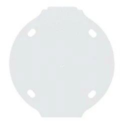 1930 Plaque De Fond Autoextinguible 1 Poste Blanche HAGER WMV685B