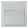 Cubyko Inter VV Porte-étiquette Associable Blanc IP55 HAGER WNA006B