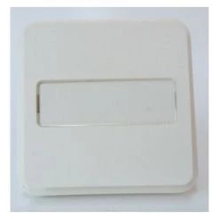 Cubyko Inter VV Porte-étiquette Associable Blanc IP55 HAGER WNA006B