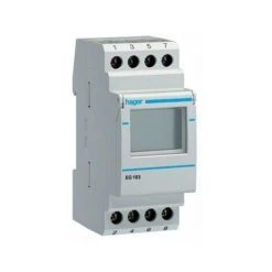 HAGER-PAR EXEMPLE 103-PROGRAMMATEUR HEBDOMADAIRE DIGITAL 1 EN ÉCHANGE MAN?UVRES 56/JOUR EG103