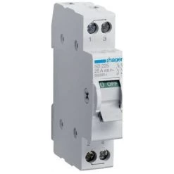 Hager SB225 Interrupteur Bipolaire 25A - Gris