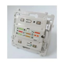 Commande Murale Encastrée 1 Sortie Volet Roulant 3 Fils + 4 Entrées KNX Radio Kallysta HAGER WKT425