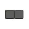 HAGER Cubyko Prise Double Horizontale 2PT Saillie Gris IP55 - Gris