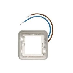 HAGER Cubyko Collerette Lumineuse à LED Bleues 230V - Gris