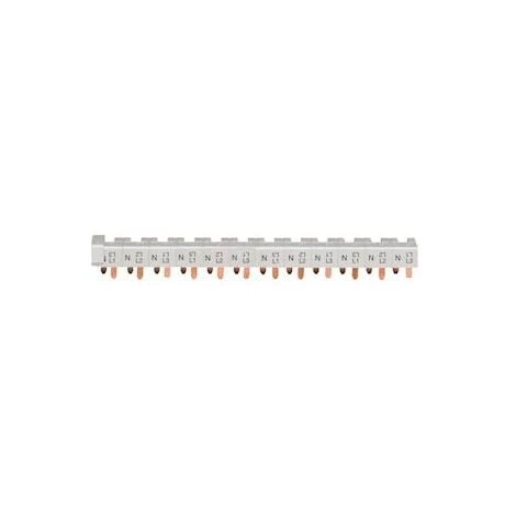 HAGER Barre De Pontage 3PN 63A Languette 10mm² 12m Pour Disjoncteurs 1PN 1 Module 1 HAGER Barre De Pontage 3PN 63A Languette 10mm² 12m Pour Disjoncteurs 1PN 1 Module