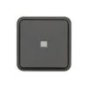 HAGER Cubyko Interrupteur Vaetvient Témoin Avec Neutre Saillie Gris IP55 - Autre