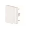 HAGER Embout Lifea Pour LFLFF300604006060060 RAL 9016 Pure - Blanc