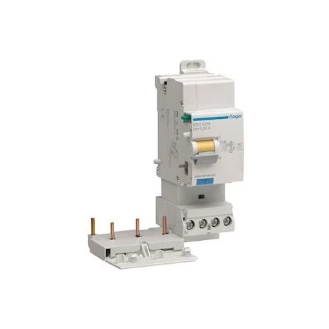 HAGER Bloc Différentiel 3PN 40A 30mA Type AC 1 HAGER Bloc Différentiel 3PN 40A 30mA Type AC
