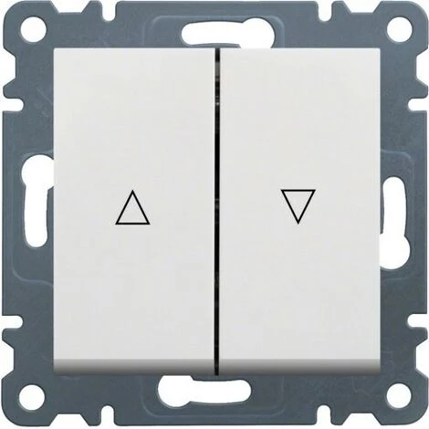 HAGER Lumina | Bouton Aveugle Blanc Polaire WL0320 1 HAGER Lumina | Bouton Aveugle Blanc Polaire WL0320