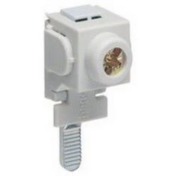 Hager KF83A - Borne De Raccordement 1P Languette 1x35mm - GRIS