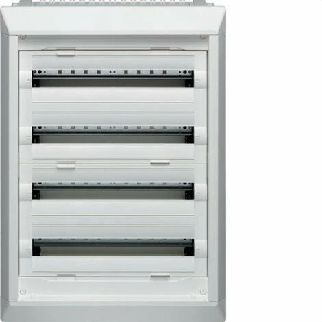 HAGER FU42DN | Tableau électrique Encastré VEGA-D 4 Rangées 96 Modules Sans Porte 1 HAGER FU42DN | Tableau électrique Encastré VEGA-D 4 Rangées 96 Modules Sans Porte