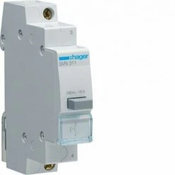 HAGER SVN311 | Bouton Poussoir 16A 250V 1NA