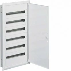 HAGER FW624FT | Tableau électrique Encastré FW2 à 6 Rangées 24 Modules