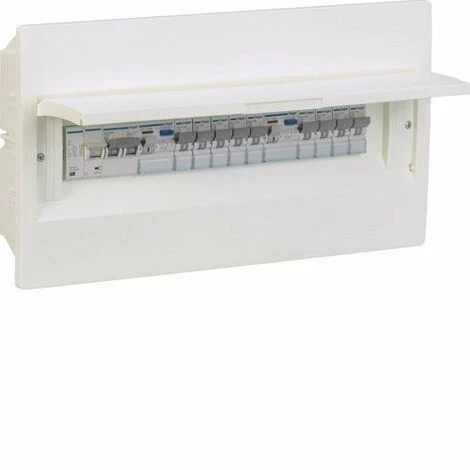 HAGER VR118NE | Tableau électrique Encastré Golf VR Avec 18 Modules 1 HAGER VR118NE | Tableau électrique Encastré Golf VR Avec 18 Modules