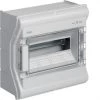 HAGER VE112E | Boîte De Distribution De Surface Vector VE Avec 1 Rangée 12 IP55