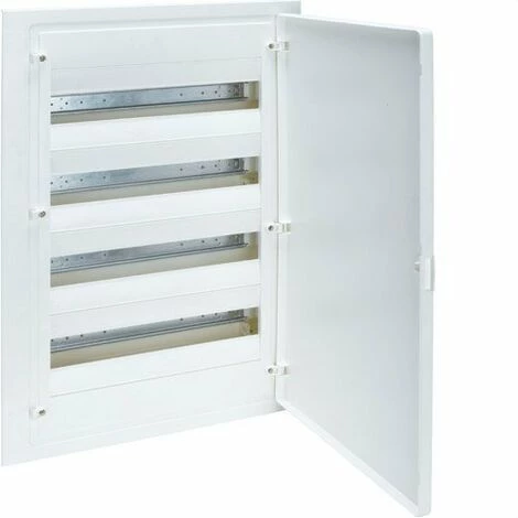 HAGER VF418PES | Tableau électrique Encastré VF Golf 4 Rangées 72 Modules Blanc Opaque+QC 1 HAGER VF418PES | Tableau électrique Encastré VF Golf 4 Rangées 72 Modules Blanc Opaque+QC