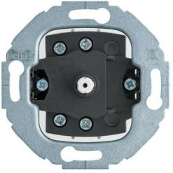 Interrupteur Va Et Vient Et Enjoliveur Et Manette 1930 Blanc - APPAREILLAGE MURAL 1930 HAGER WMV002