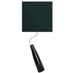 Enjoliveur Hager Gallery Pour Interrupteur à Tirage - 2 Modules - Noir - Noir