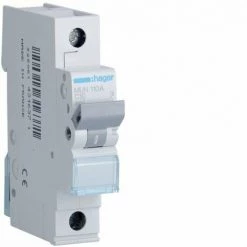 HAGER MUN110A | Disjoncteur 1P 10A Courbe-C 6kA