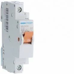 HAGER MN910V | Disjoncteur MN 1P+N 10A Courbe C