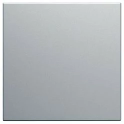 Enjoliveur Interrupteur Gallery 2 Modules Titane Hager WXD000T