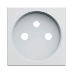 Enjoliveur Prise De Courant 2P+T Gallery Pure Hager WXD100B