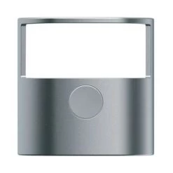 Enjoliveur Interrupteur Automatique Gallery Titane Hager WXD011T