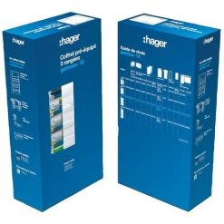 HAGER Coffret électrique Pré-équipé 3 Rangées Gamma+
