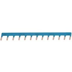HAGER Barre De Pontage 1P 10mm² Bleu 13M