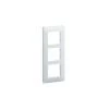 Plaque De Finition Trible Verticale Blanche - Essensya - WE407 - Hager