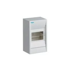 Coffret Cache- Borne 1 Rangée, 4 Modules - GD104A - Hager