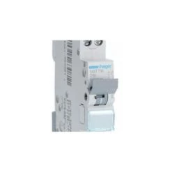 Disjoncteur 1P+N - 6-10kA - 16A - 1 Module - Courbe D - NGT716 - Hager