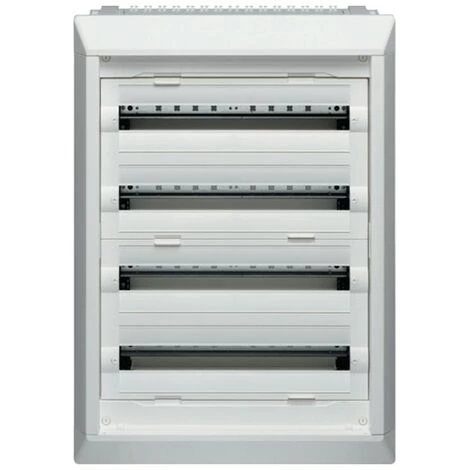 Hager Vega D Panneau D'encastrement à 96 Modules Sans Porte FU42LN 1 Hager Vega D Panneau D'encastrement à 96 Modules Sans Porte FU42LN