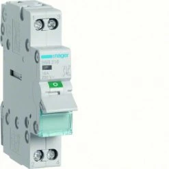 Interrupteur 2P 16A à Voyant / Hager