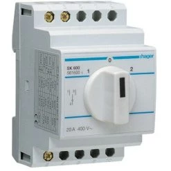 Inv Unipolaire 1 Contact NO NF - COMMANDE SIGNAL HAGER SK600