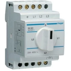 Commutateur D'ampéremètre - COMMANDE SIGNAL HAGER SK603