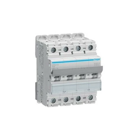 Disj.4P 25kA C-10A 4m - DISJONCTEURS MULTI. HAGER NRN410 1 Disj.4P 25kA C-10A 4m - DISJONCTEURS MULTI. HAGER NRN410