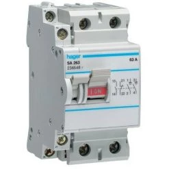 Inter à Déclencht Libre 2P 63A - HAGER SA263