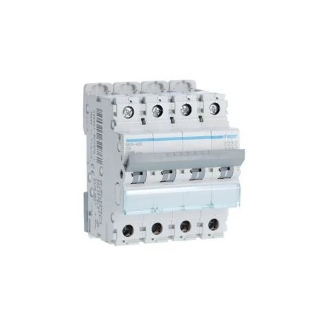Disj.4P 10-15kA C-6A 4m - DISJONCTEURS MULTI. HAGER NKN406 1 Disj.4P 10-15kA C-6A 4m - DISJONCTEURS MULTI. HAGER NKN406