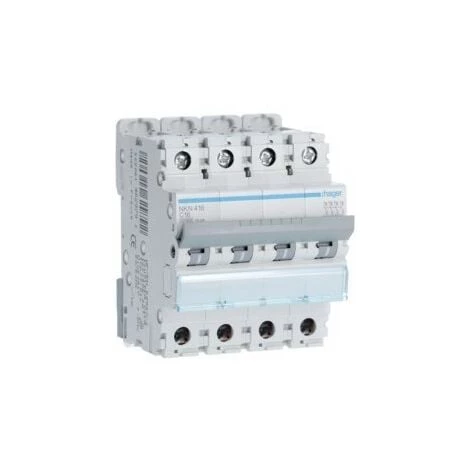 Disj.4P 10-15kA C-16A 4m - DISJONCTEURS MULTI. HAGER NKN416 1 Disj.4P 10-15kA C-16A 4m - DISJONCTEURS MULTI. HAGER NKN416