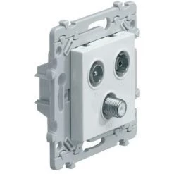 Ess. TV+FM+SAT Directe 2entrée HAGER WE257