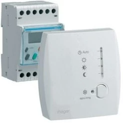 GE Simplifié 1 Zone 7j HAGER 49353