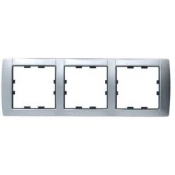 Kallysta Plaque 3P H71 Galet HAGER WK633