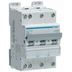HAGER Disjoncteur NFT832 - 4P - 3P+N - 32A - 6 à 10kA - 500V - 50/60 Hz