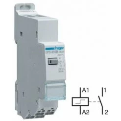 HAGER Télérupteur Silencieux - 1F - 16 A - Peignable